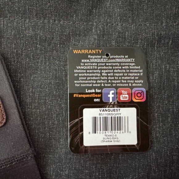 Vanquest Tekko 6 Sling Crossbody bag - Picture 4 of 5